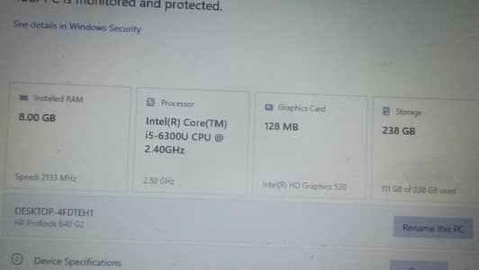 Hp ProBook laptop