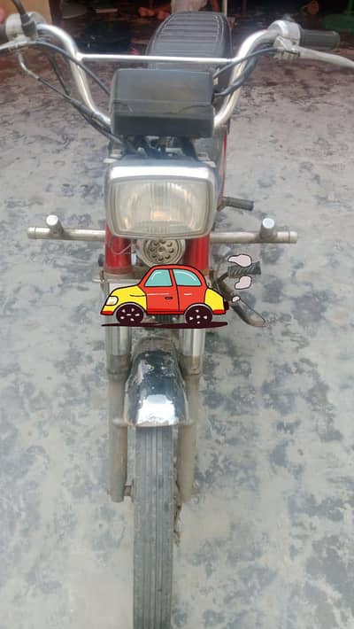 Honda 70 1991 point model
