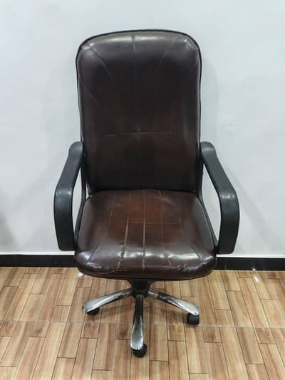 Executive Leather Office Chair For Sale