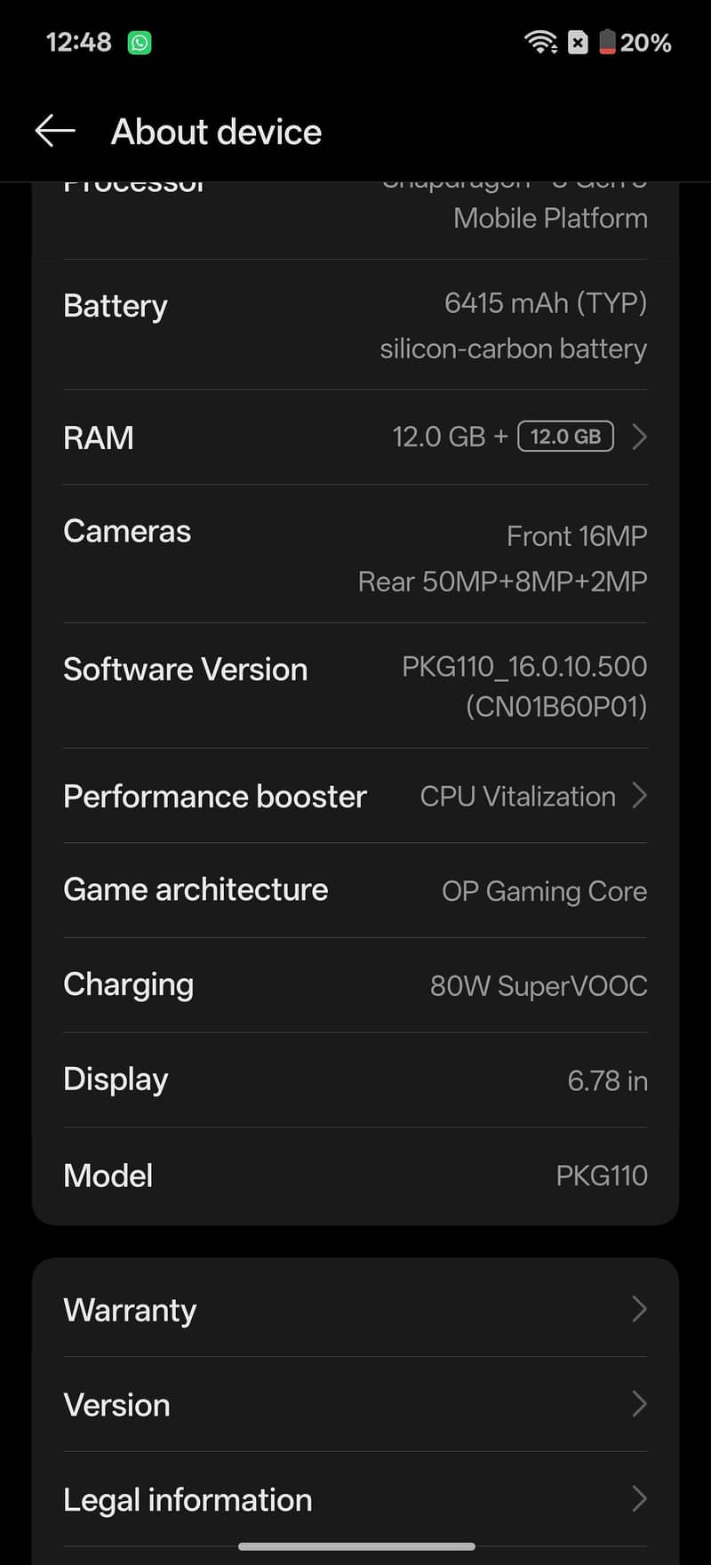 One Plus 13R 7