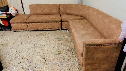 7 seater double foam  high quality sofa