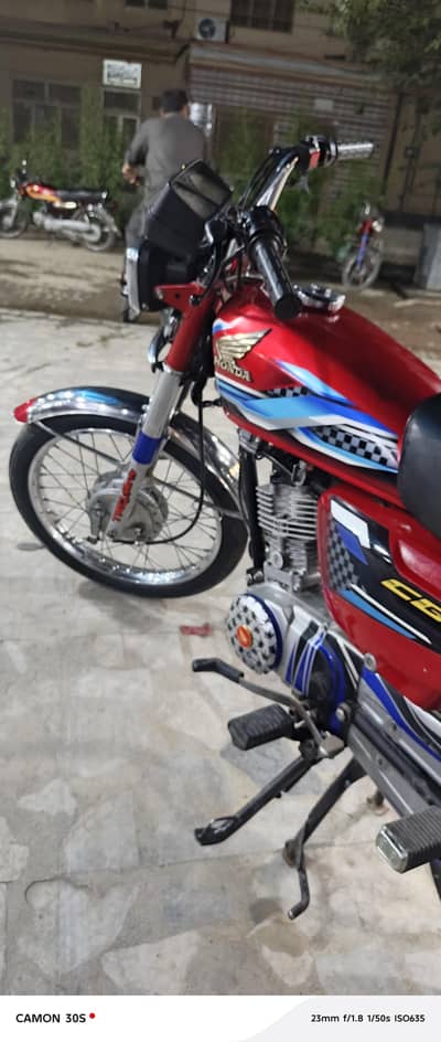 Honda 125 model 2024  Peshawar invoice number registered