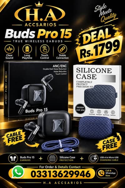 **Buds Pro 15 —Mega Deal! **