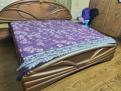 King Size Bed with side tables OnLy