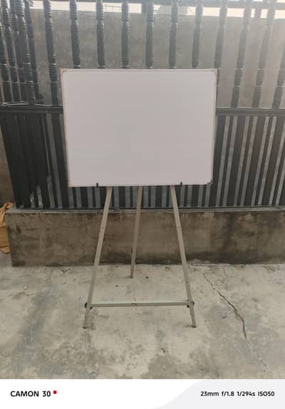 White Board with stand Large