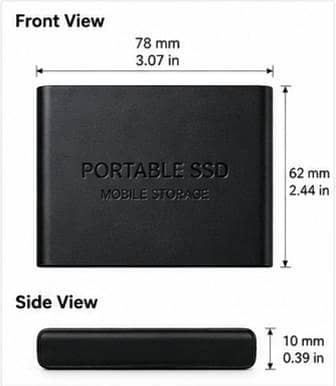 Portable SSD External 1