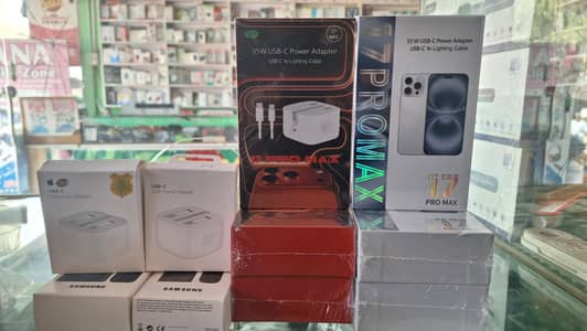 Iphone Original 35W. adapter Available.  Big Stuck Available