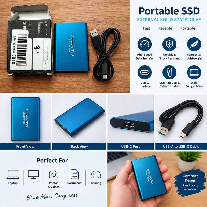 Portable External SSD 4