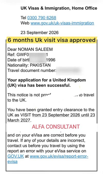 Visa Consultant | Business Visit Visa | Family Visit Visa | Visit Visa