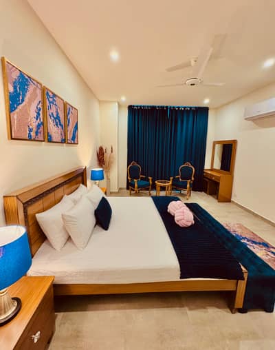 2 BHK furnished apartment daily basis and weekly monthly available Gulbarga green Islamabad