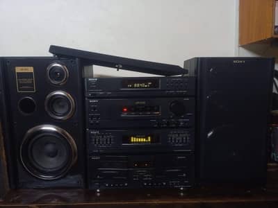 sony high fi japanese sound system