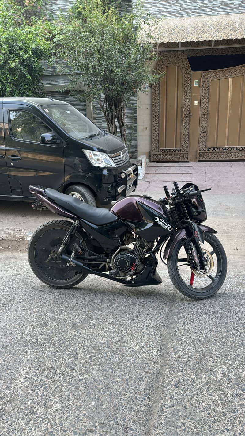 Ybr 125 modified 1