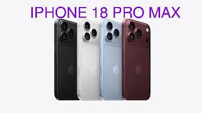 IPHONE 18 PRO MAX 6.9"256GB PHYSICAL+E SIM