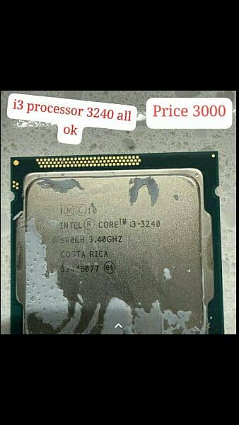 mllse RX 580 8gb fualty graphics card GTX i7 4770 processor and i3 2