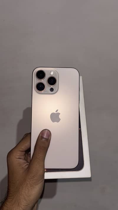 iphone 16 pro max 256gb pta physical dual full box all okey