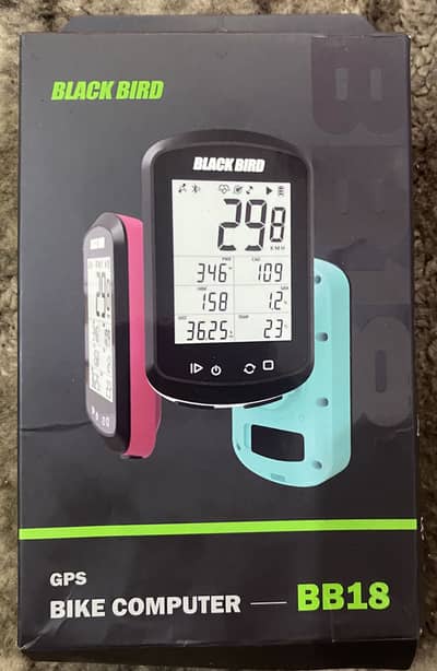 Black Bird BB18 GPS Bike Computer (Brand New)