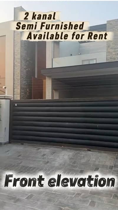 2 Kanal Luxury Semi-Furnished Residence | DHA Phase 7, Lahore Y Block Next Lane to McDonalds