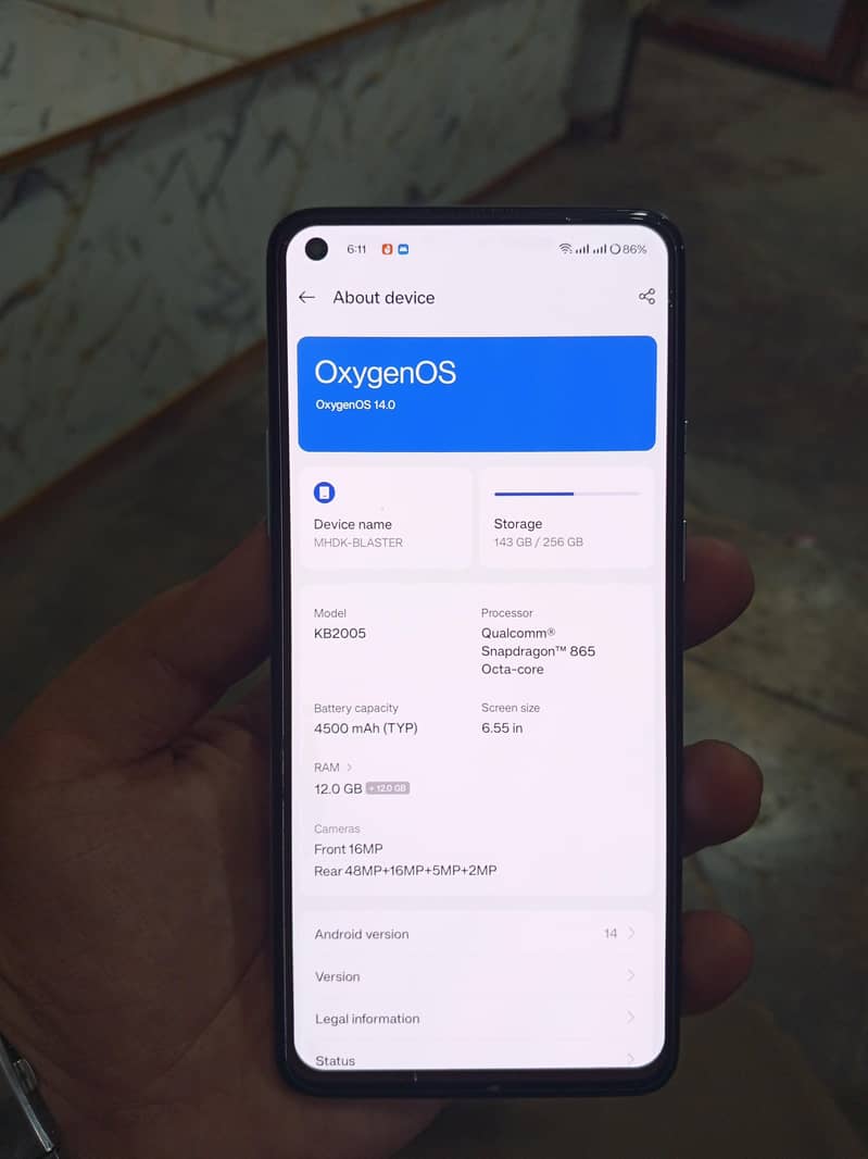 One Plus 8T 4