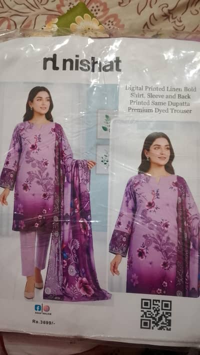 Nishat 3pc Winter linen