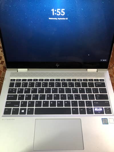 HP elitebook i3 8th gen, 8gb ram, with touch, Nvme ssd