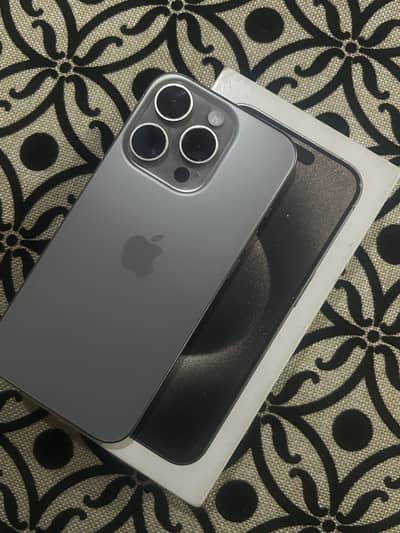 Apple iPhone 15 Pro Non PTA 85BH 10/10 with box