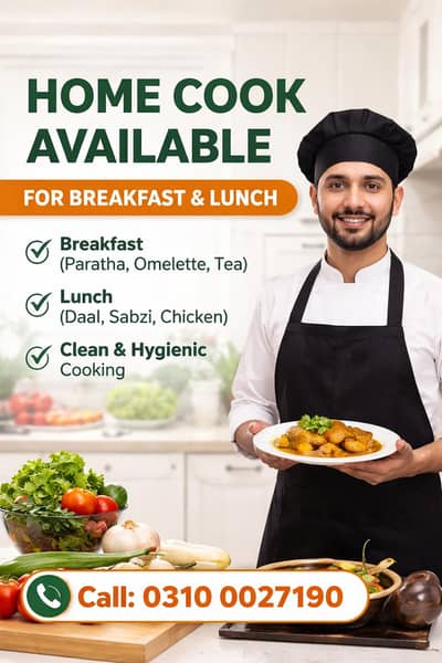 Available for breakfast and lunch