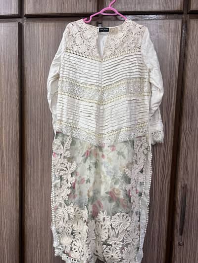 long kameez with loose flapper