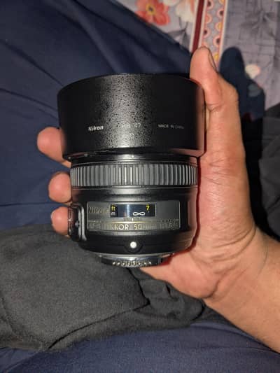 nikon 50mm ftz 1 for sale condition 10/9.5 contact no +923482200878