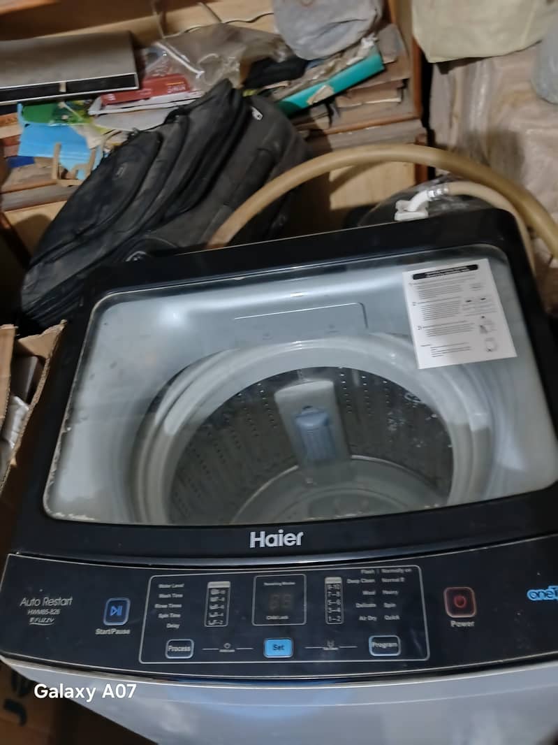 Haier automatic washing machine 4