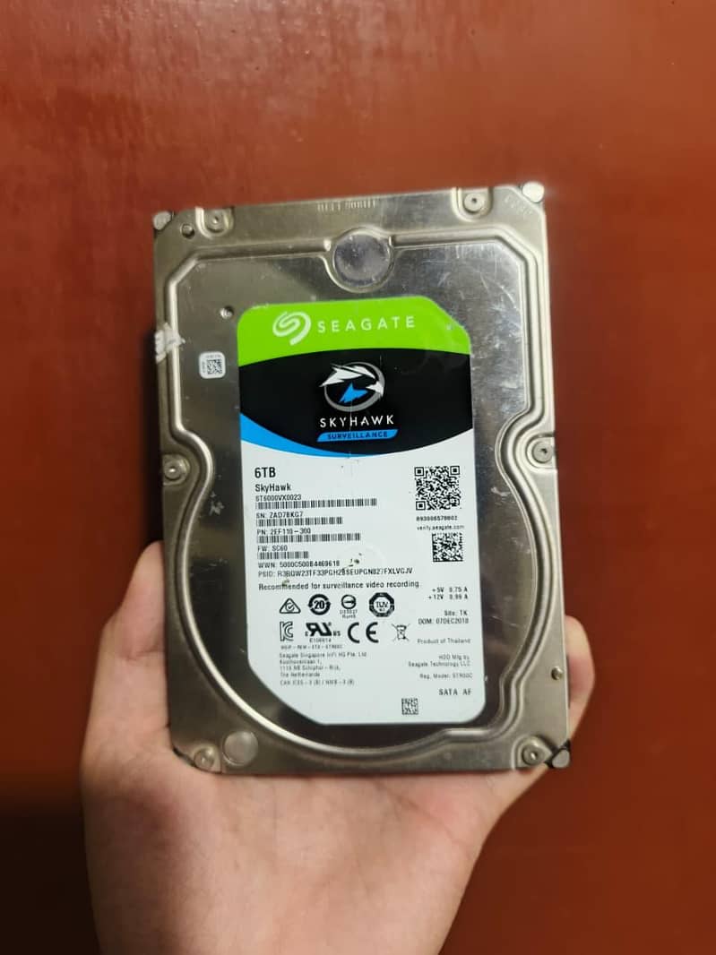 6tb seagate Barracuda 0