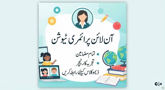Online Tuition for Primary Students by Qualified Female Teacher