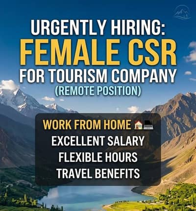 Female Remote CSR required
