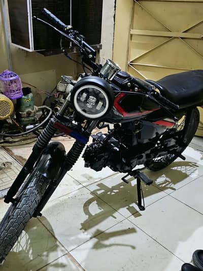 CD 70 1992 modified engine