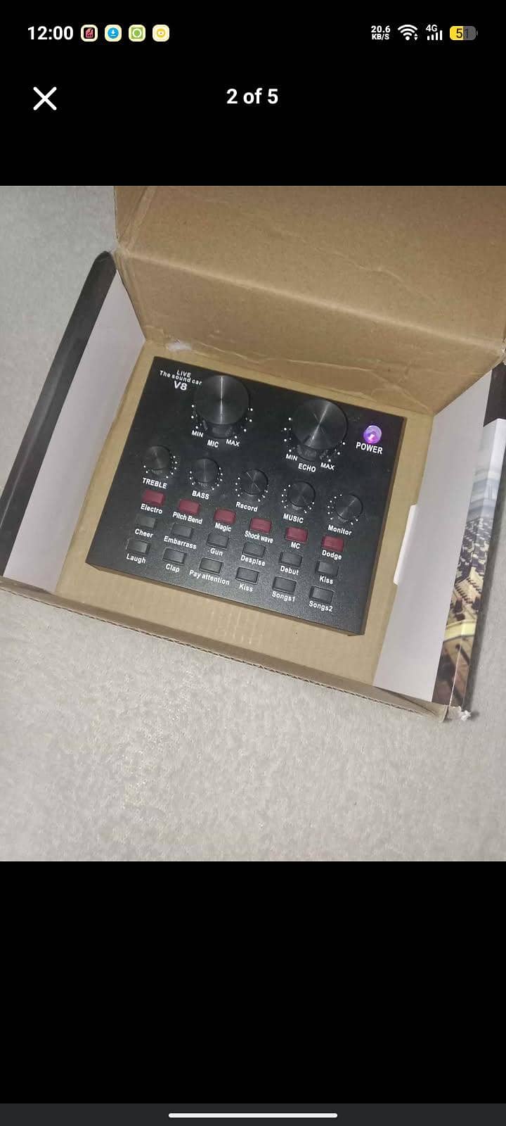 imported mini Sound equalizer 2