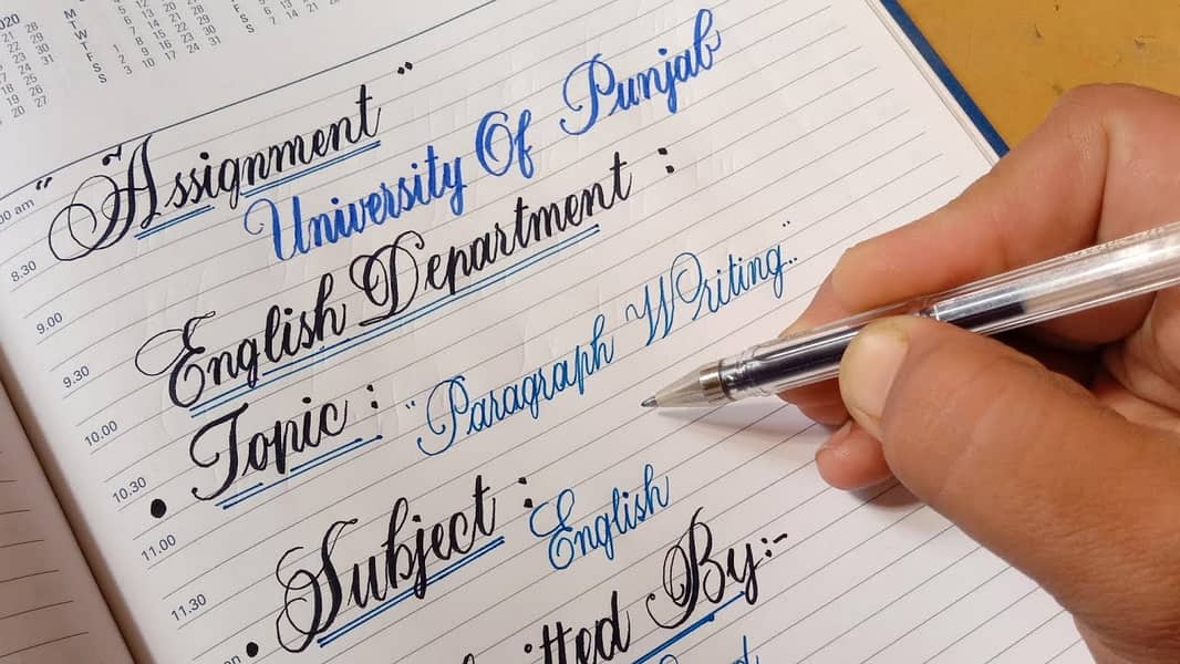 Handwritten assignment work 2