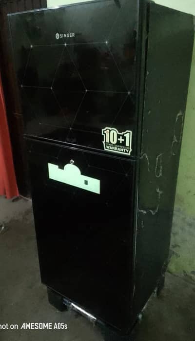 Glass door fridge medium new brand waves SinGEr+Glow Geneine