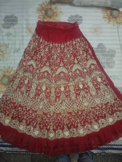 Red Lehnga bridal