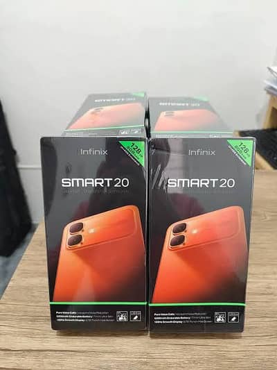 Infinix smart 20 8/128 box never open box pack