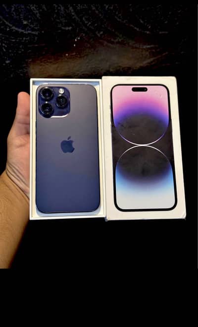 Apple iPhone 14 Pro Max box wala Waterpack factory unlock
