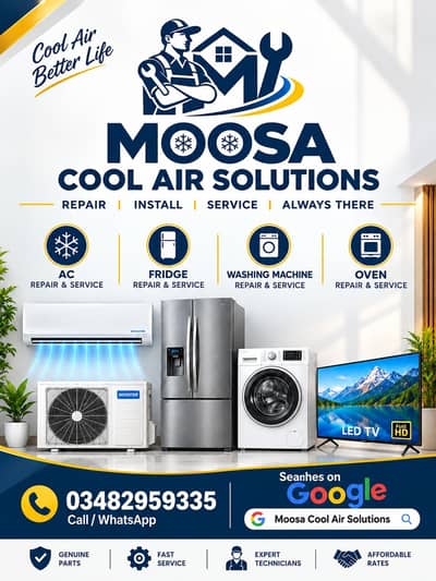 refrigerator and air conditioner repairing services