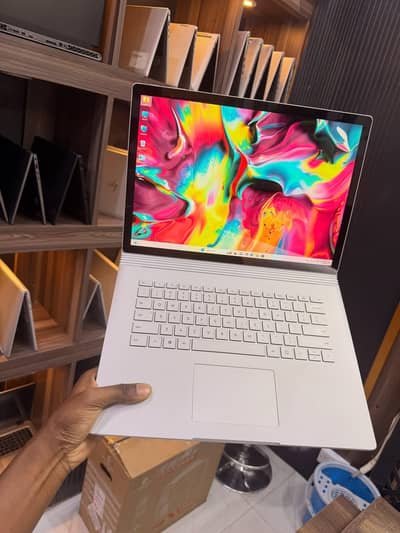 MICROSOFT SURFACE BOOK 2 – i7 8th gen 16gb ram 1TB nvme 6gb nvdia card
