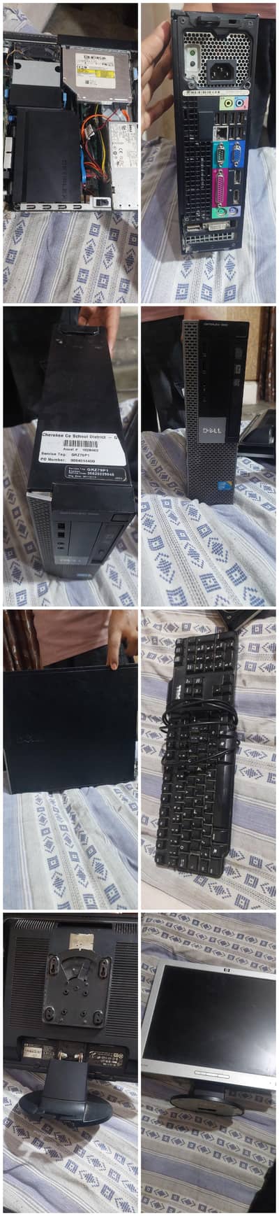 core i5 gaming pc with lcd and others things