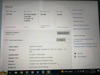 Laptop for sale