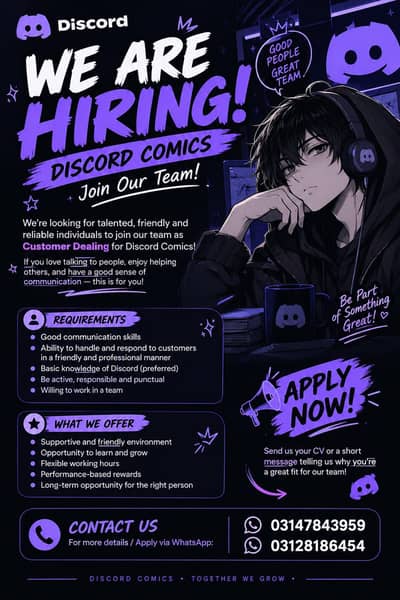 discord, twitch, Tumblr etc