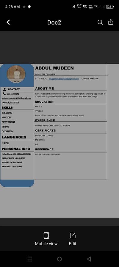CIT COURSE