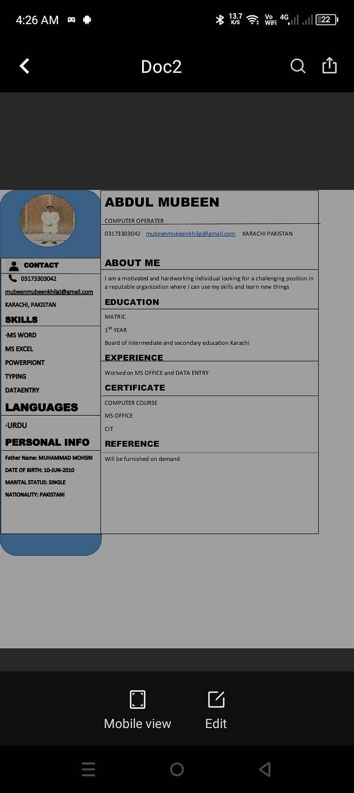 CIT COURSE 0