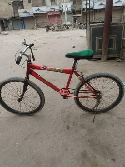 bicycle red color