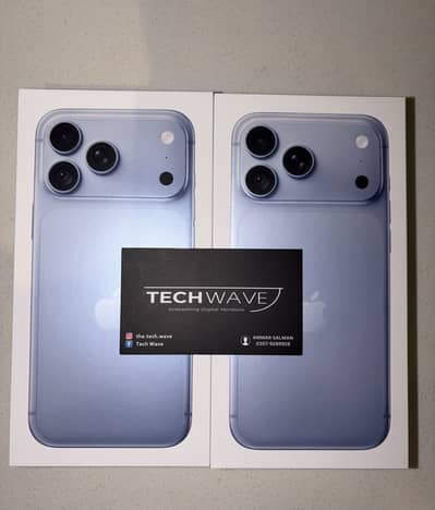 18 Pro Max 256gb Glacier Physical + E Sim Non PTA