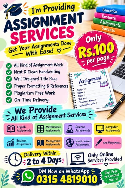 ASSIGNMENT MAKER
