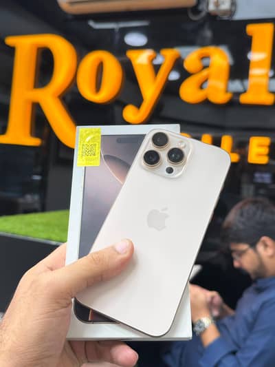Iphone 16promax 256gb dual sim pta approved mercantile